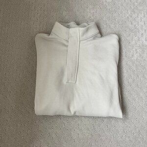 Vuori: Cypress 1/4 Zip, Size Large (Color Salt)